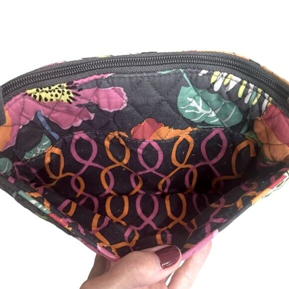 VERA BRADLEY Jazzy Blooms Quilted Crossbody Bag Purse Adjustable‎ Strap - Picture 7 of 11